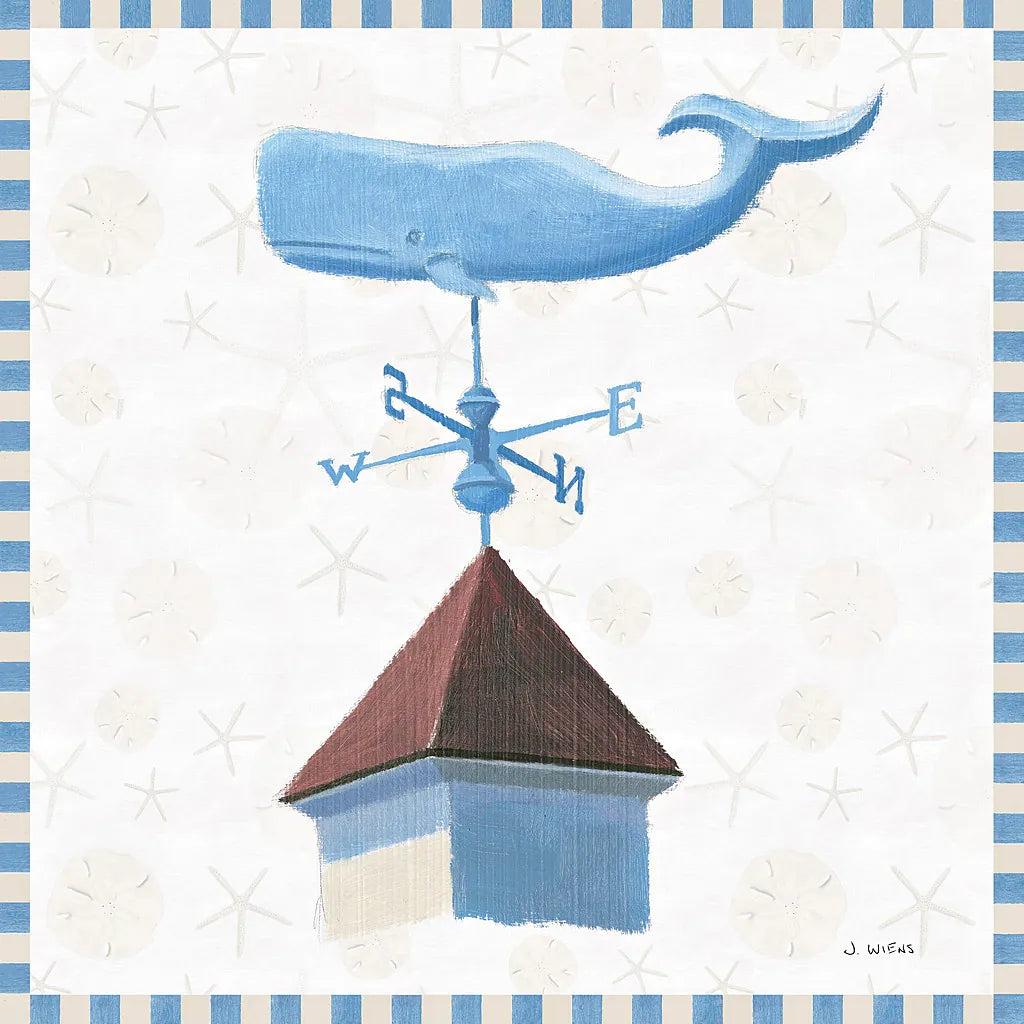 Beach Days V by James Wiens. SKU 35908a. Archival Giclee Fine art print for wall decor.