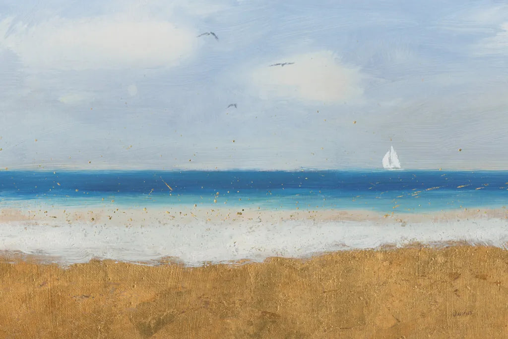 Beach Horizon by James Wiens. SKU 18576i. Archival Giclee Fine art print for wall decor.