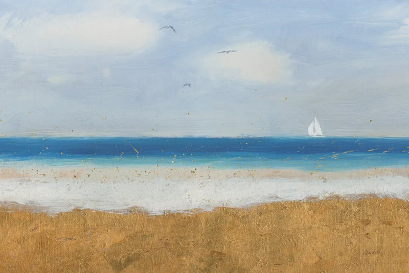 Beach Horizon by James Wiens. SKU 18576i. Archival Giclee Fine art print for wall decor.