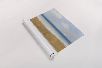 Beach Horizon by James Wiens. shown as a rolled paper print. Available as archival giclee rolled canvas, fine art paper, or poster print. SKU 18576i.
