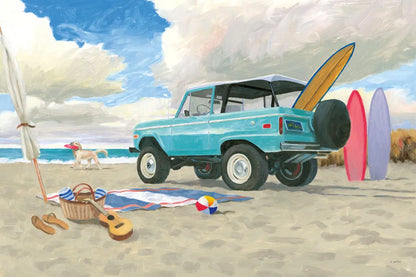 Beach Ride I by James Wiens. SKU 73131i. Archival Giclee Fine art print for wall decor.