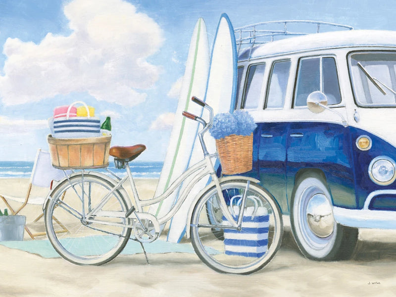 Beach Time I Crop by James Wiens