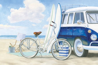 Beach Time I No Baskets by James Wiens. SKU 51857i. Archival Giclee Fine art print for wall decor.