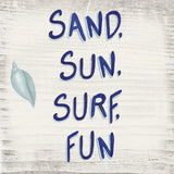 Beach Time VIII Sq by James Wiens. SKU 51860a. Archival Giclee Fine art print for wall decor.