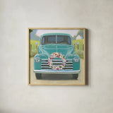 Beautiful Country I Square by James Wiens. Shown in a natural wood glass frame for a timeless modern aesthetic. Available as an archival giclee rolled canvas, fine art paper, or poster print. SKU 30016a.