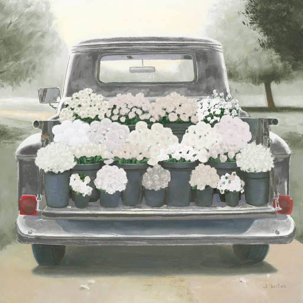 Beautiful Country III Gray White Sq by James Wiens. SKU 89391a. Archival Giclee Fine art print for wall decor.