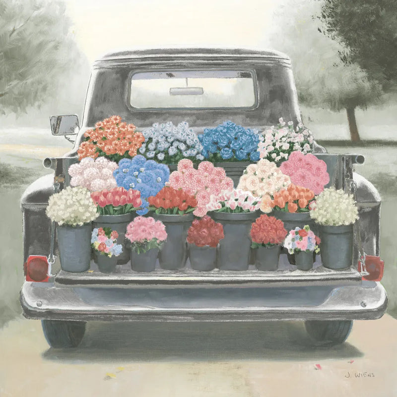 Beautiful Country III Gray White Sq v2 by James Wiens. SKU 101039a. Archival Giclee Fine art print for wall decor.