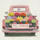 Beautiful Country III Sq Pink by James Wiens. SKU 83535a. Archival Giclee Fine art print for wall decor.