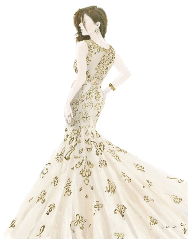 Beautiful Lady I Neutral by James Wiens