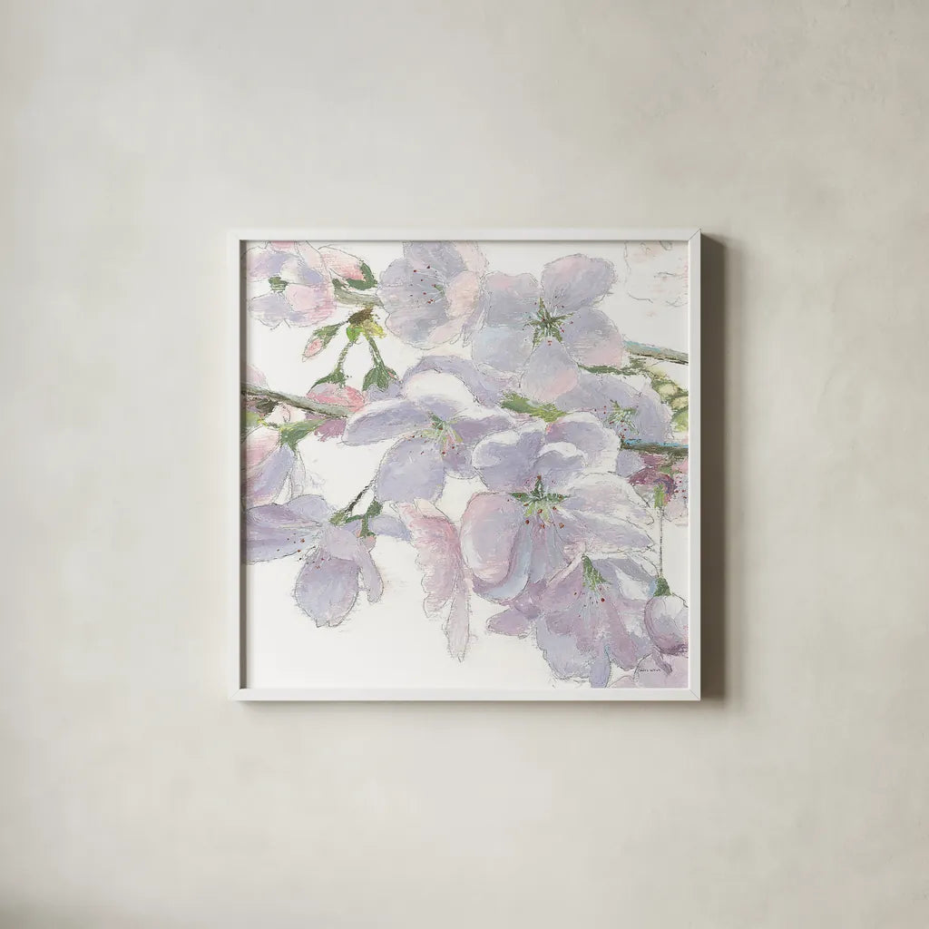 Beautiful Spring Crop by James Wiens. Shown in a crisp white glass frame for a clean and minimalist style. Available as an archival giclee rolled canvas, fine art paper, or poster print. SKU 24646a.