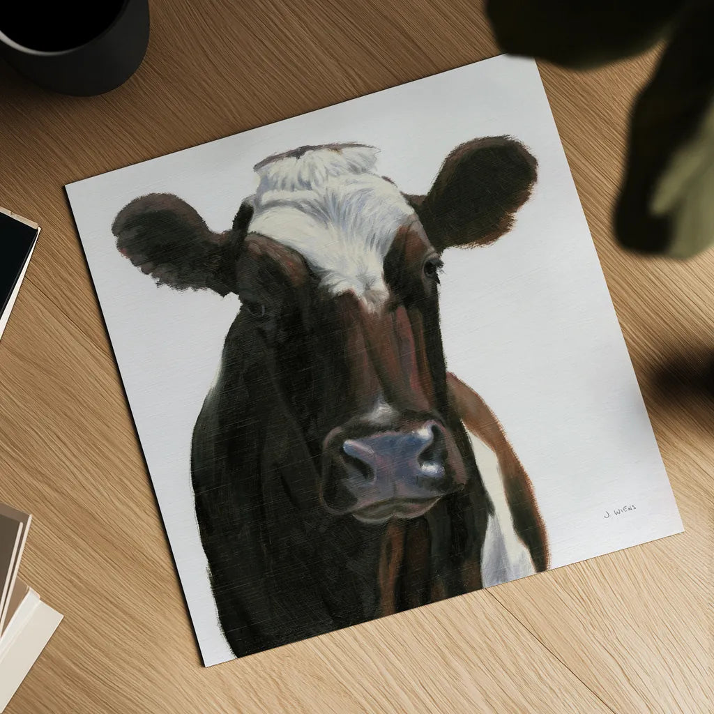 Bessie by James Wiens. Shown as a detailed flat fine art print, highlighting archival giclee quality. Available as an archival giclee rolled canvas, fine art paper, or poster print. SKU 76401a.