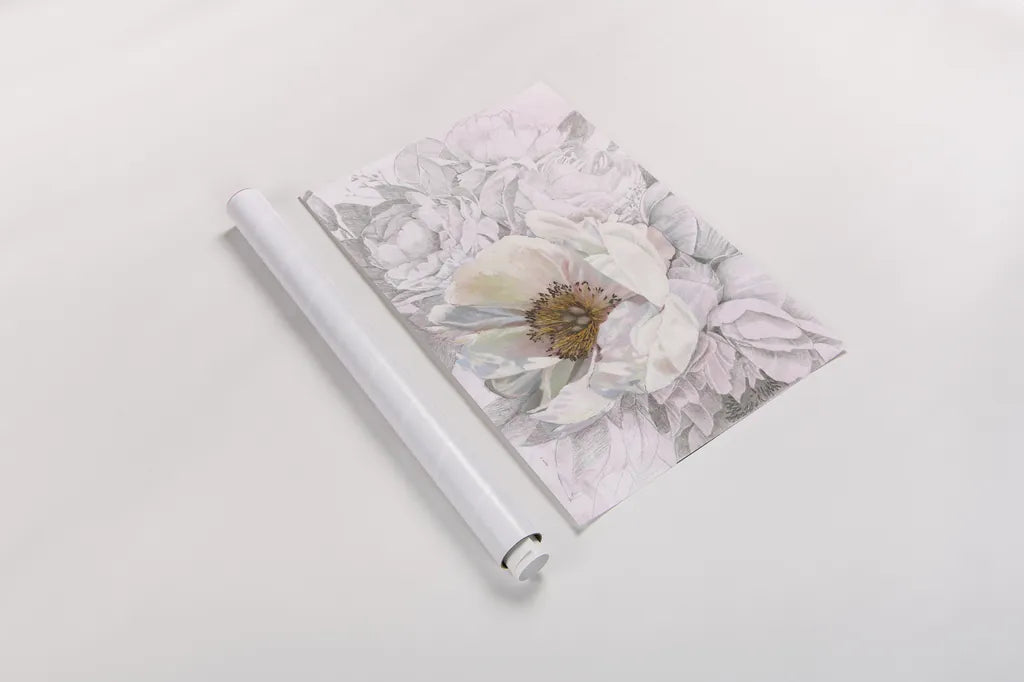 Blooming Sketch by James Wiens. shown as a rolled paper print. Available as archival giclee rolled canvas, fine art paper, or poster print. SKU 50318i.
