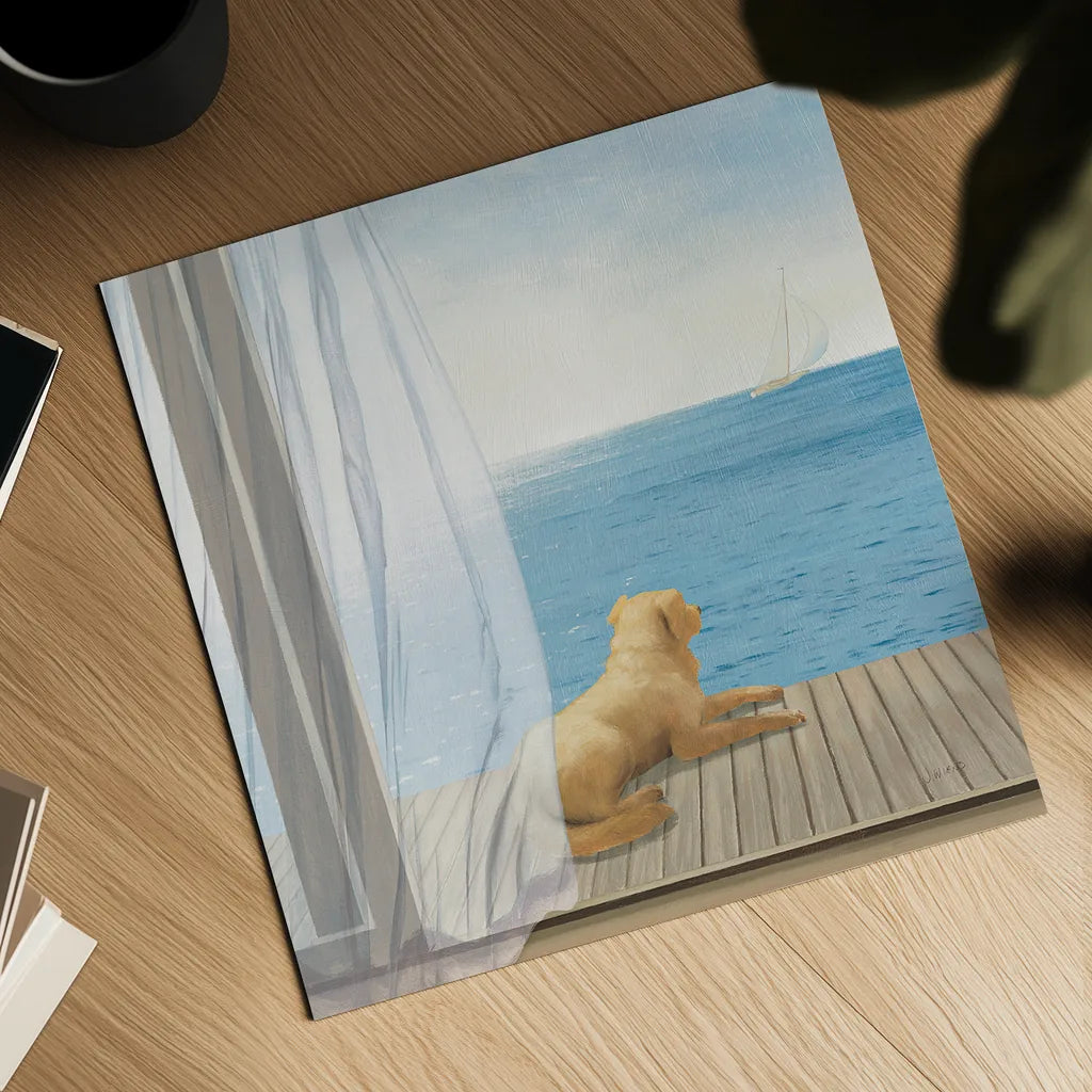 Blue Breeze II by James Wiens. Shown as a detailed flat fine art print, highlighting archival giclee quality. Available as an archival giclee rolled canvas, fine art paper, or poster print. SKU 14065a.