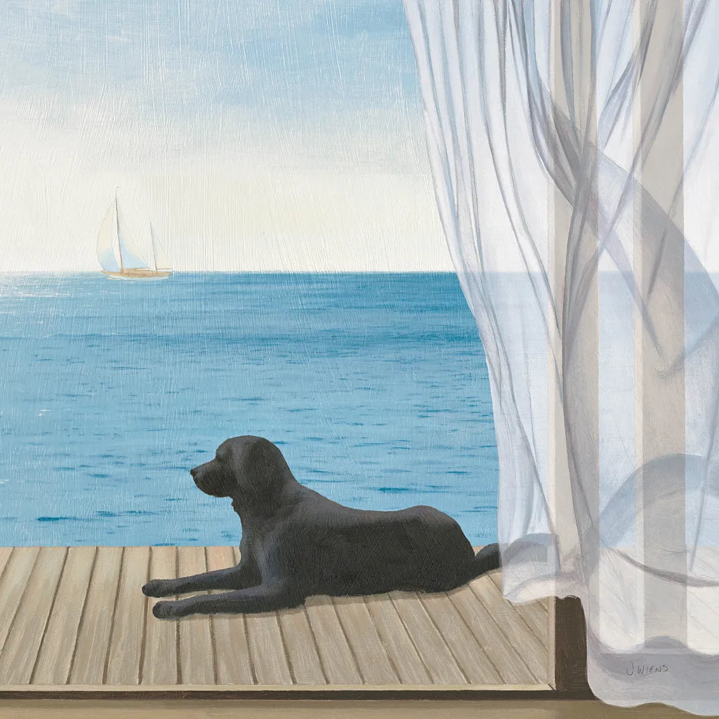 Blue Breeze III by James Wiens. SKU 14216a. Archival Giclee Fine art print for wall decor.