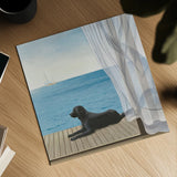 Blue Breeze III by James Wiens. Shown as a detailed flat fine art print, highlighting archival giclee quality. Available as an archival giclee rolled canvas, fine art paper, or poster print. SKU 14216a.