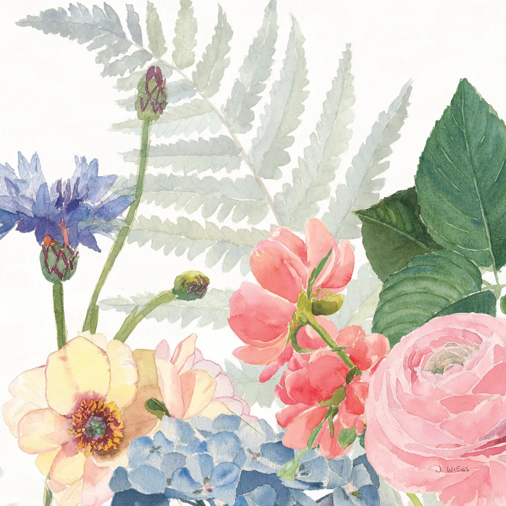 Boho Bouquet  IX by James Wiens. SKU 68449a. Archival Giclee Fine art print for wall decor.