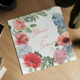 Boho Bouquet  X by James Wiens. Shown as a detailed flat fine art print, highlighting archival giclee quality. Available as an archival giclee rolled canvas, fine art paper, or poster print. SKU 68450a.