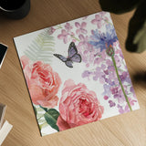 Boho Bouquet  XV by James Wiens. Shown as a detailed flat fine art print, highlighting archival giclee quality. Available as an archival giclee rolled canvas, fine art paper, or poster print. SKU 68455a.