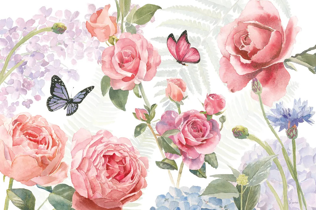 Boho Bouquet I by James Wiens. SKU 62642i. Archival Giclee Fine art print for wall decor.