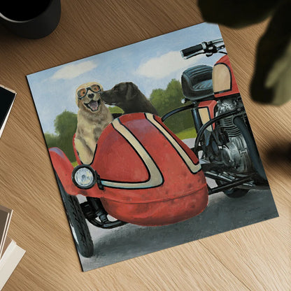 Born to Be Wild Crop by James Wiens. Shown as a detailed flat fine art print, highlighting archival giclee quality. Available as an archival giclee rolled canvas, fine art paper, or poster print. SKU 28512a.