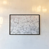 Bringing in Blossoms by James Wiens. shown as a paper print in a black flame. Available as a archival giclee rolled canvas, fine art paper, or poster print. SKU 43507i.