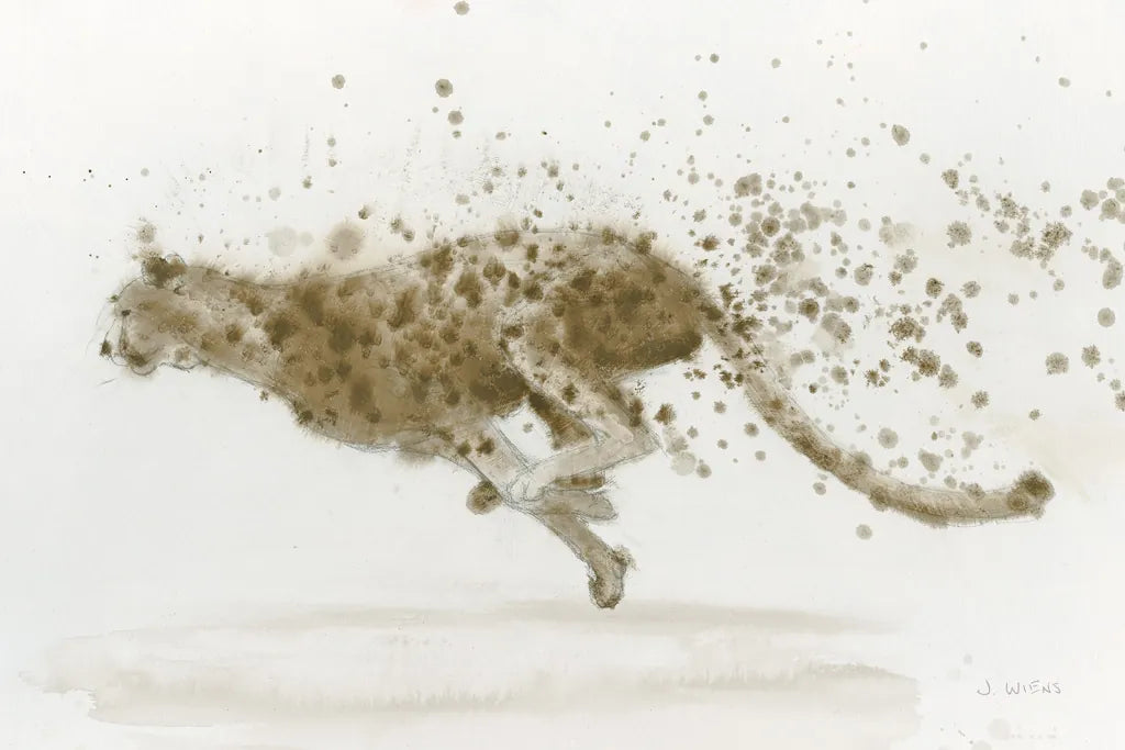 Cheetah II Crop by James Wiens. SKU 59455i. Archival Giclee Fine art print for wall decor.