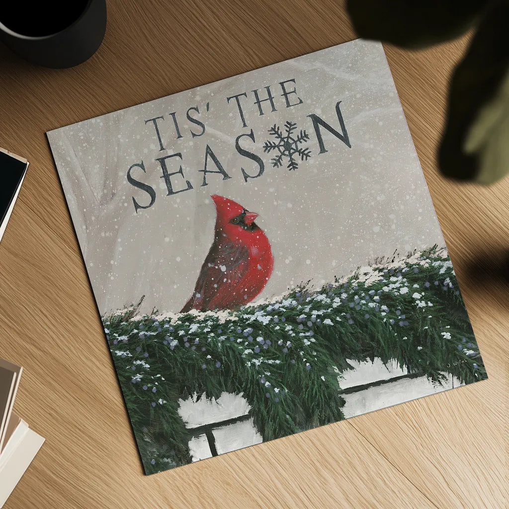 Christmas Affinity X by James Wiens. Shown as a detailed flat fine art print, highlighting archival giclee quality. Available as an archival giclee rolled canvas, fine art paper, or poster print. SKU 42606a.