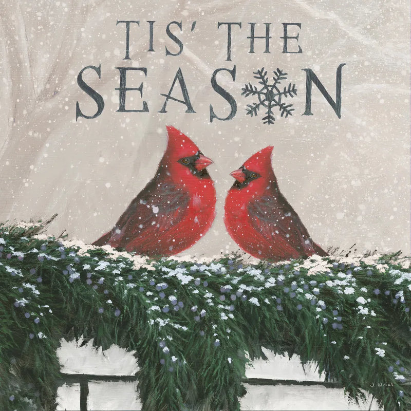 Christmas Affinity X Two Birds by James Wiens. SKU 47615a. Archival Giclee Fine art print for wall decor.