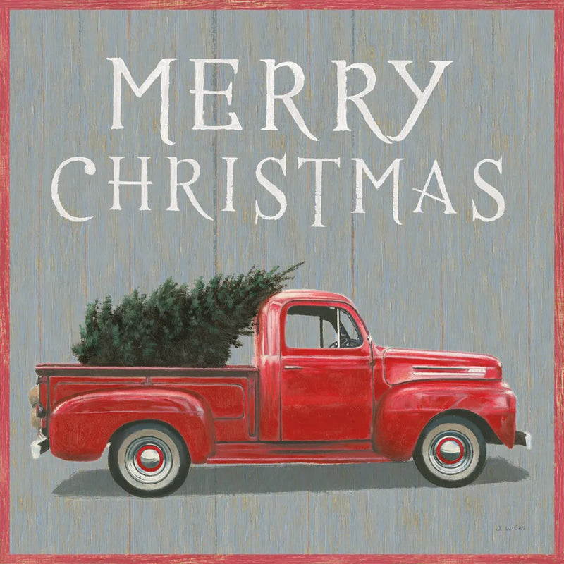 Christmas Affinity XI Merry Christmas by James Wiens. SKU 47614a. Archival Giclee Fine art print for wall decor.