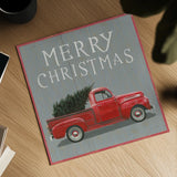 Christmas Affinity XI Merry Christmas by James Wiens. Shown as a detailed flat fine art print, highlighting archival giclee quality. Available as an archival giclee rolled canvas, fine art paper, or poster print. SKU 47614a.