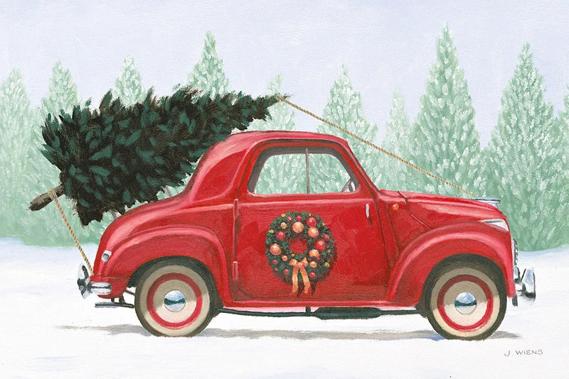 Christmas Farm I by James Wiens. SKU 71003i. Archival Giclee Fine art print for wall decor.