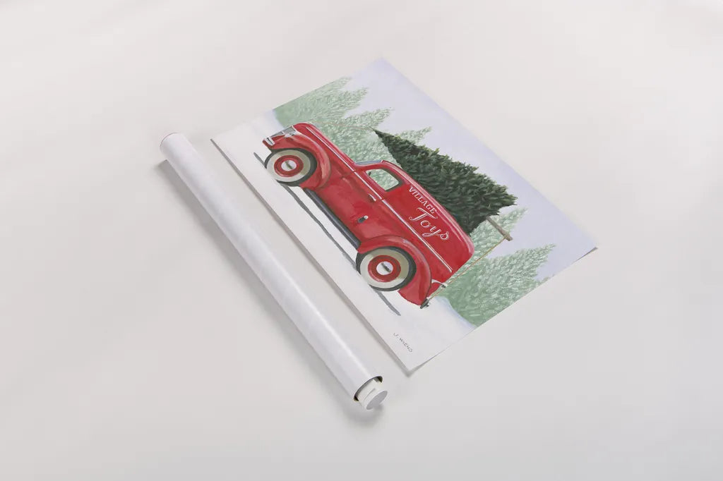 Christmas Farm II by James Wiens. shown as a rolled paper print. Available as archival giclee rolled canvas, fine art paper, or poster print. SKU 71004i.