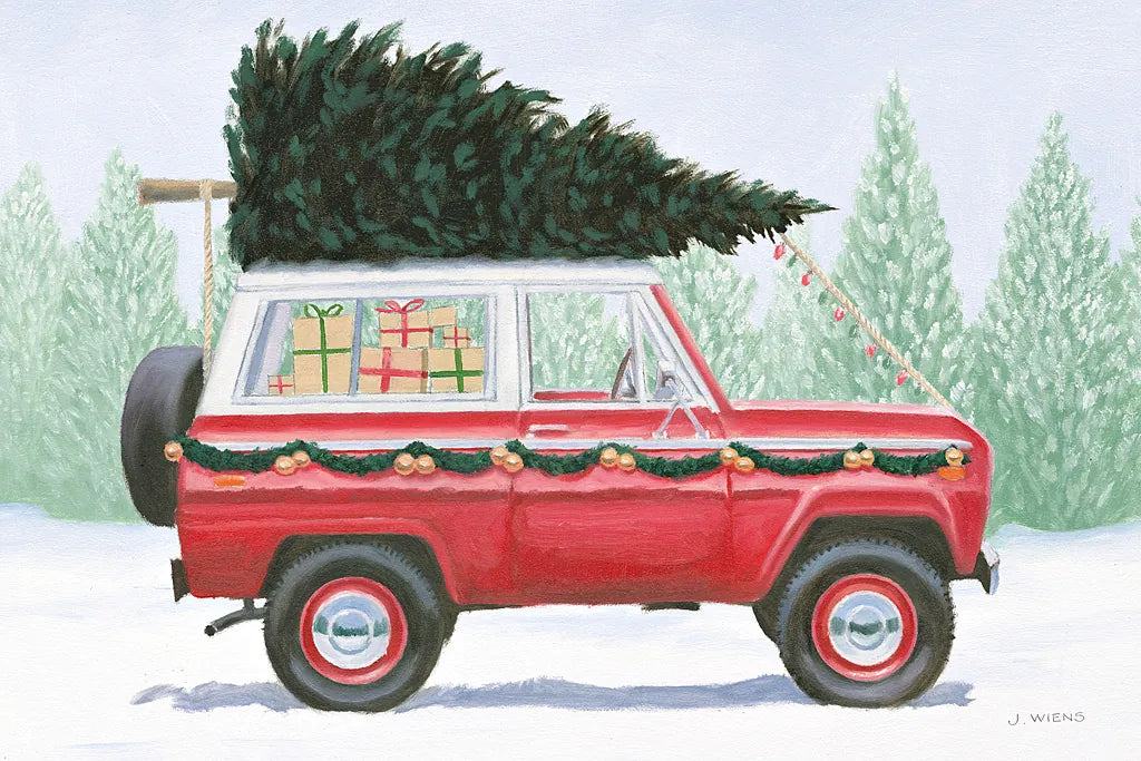 Christmas Farm III by James Wiens. SKU 71005i. Archival Giclee Fine art print for wall decor.