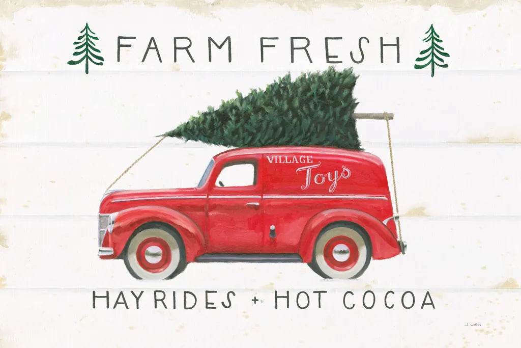 Christmas Farm VI by James Wiens. SKU 71008i. Archival Giclee Fine art print for wall decor.