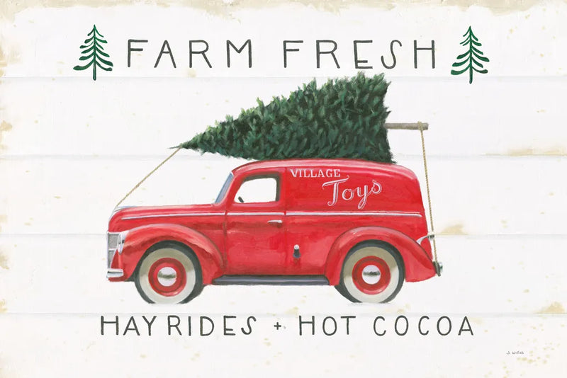 Christmas Farm VI by James Wiens. SKU 71008i. Archival Giclee Fine art print for wall decor.