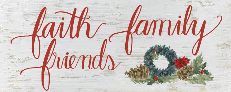 Christmas Holiday - Faith Family Friends by James Wiens