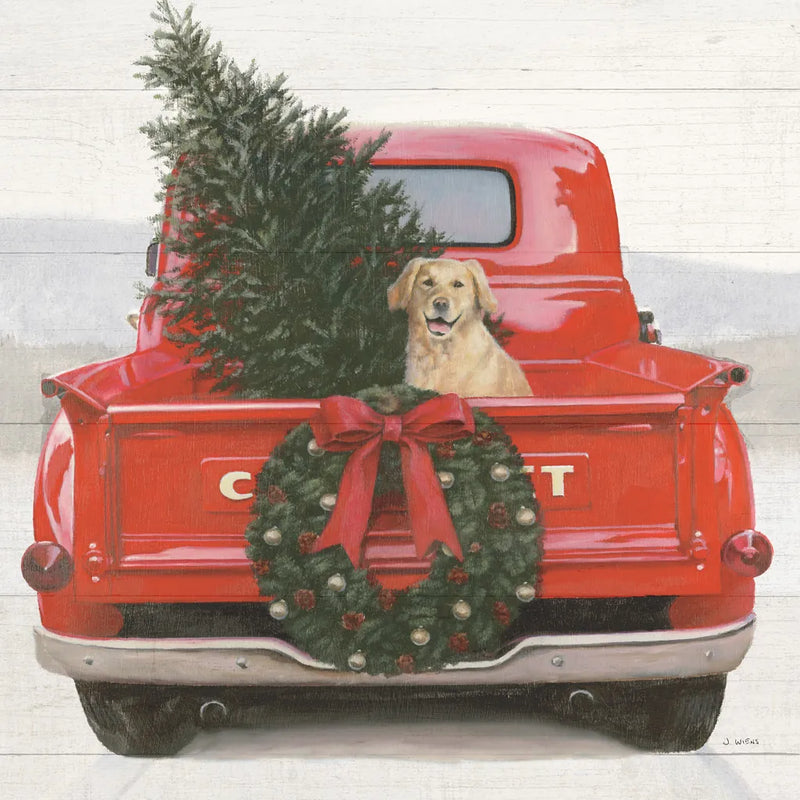 Christmas in the Heartland IV Crop by James Wiens. SKU 27854a. Archival Giclee Fine art print for wall decor.
