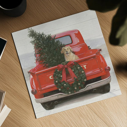 Christmas in the Heartland IV Crop by James Wiens. Shown as a detailed flat fine art print, highlighting archival giclee quality. Available as an archival giclee rolled canvas, fine art paper, or poster print. SKU 27854a.