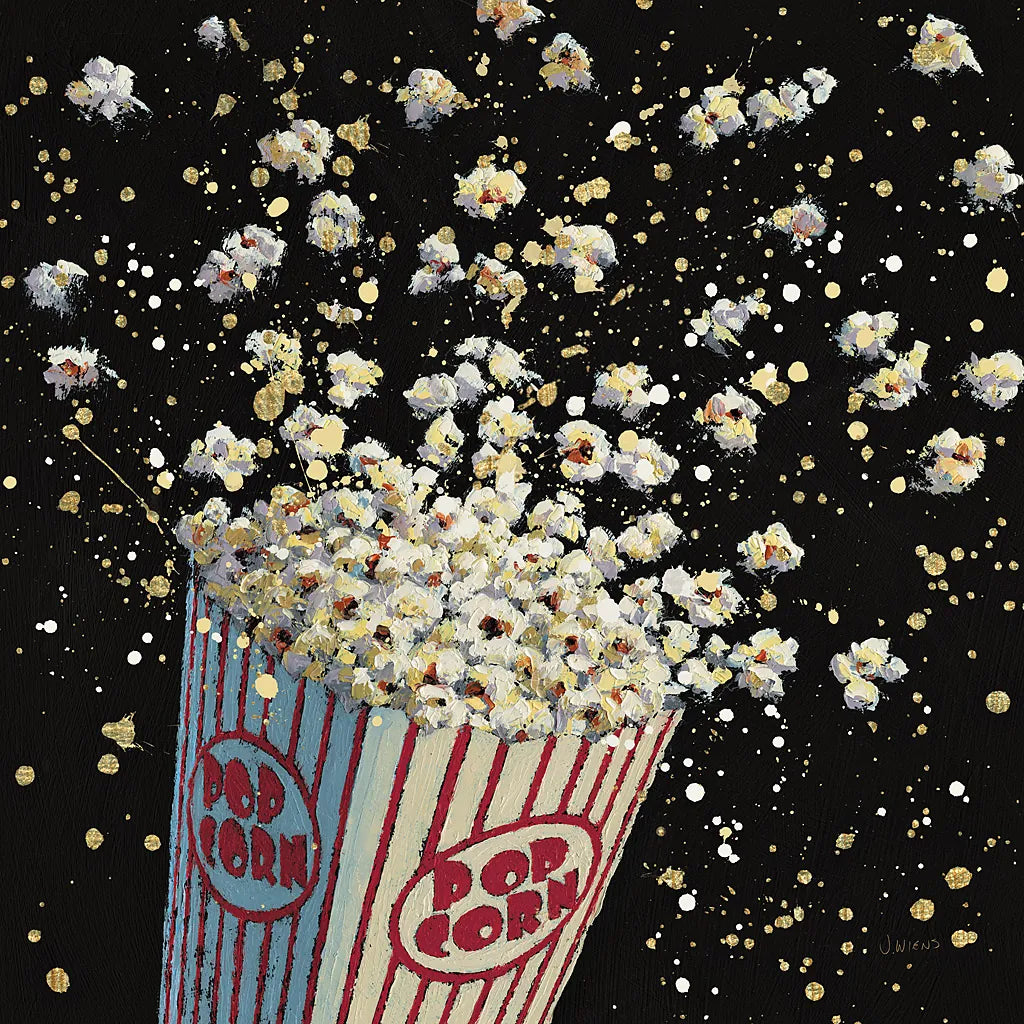 Cinema Pop by James Wiens. SKU 15477a. Archival Giclee Fine art print for wall decor.
