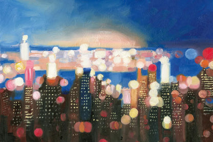 City Lights by James Wiens. SKU 65982i. Archival Giclee Fine art print for wall decor.