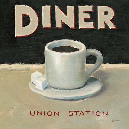 Coffee Spot II by James Wiens. SKU 17582a. Archival Giclee Fine art print for wall decor.