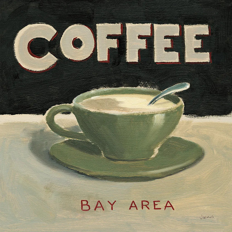 Coffee Spot III by James Wiens. SKU 17583a. Archival Giclee Fine art print for wall decor.