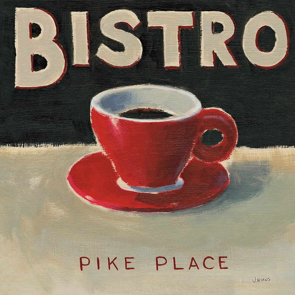 Coffee Spot IV by James Wiens. SKU 17584a. Archival Giclee Fine art print for wall decor.