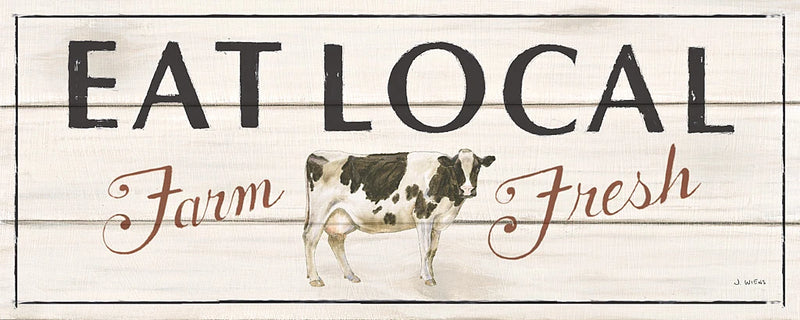 Country Cow III by James Wiens