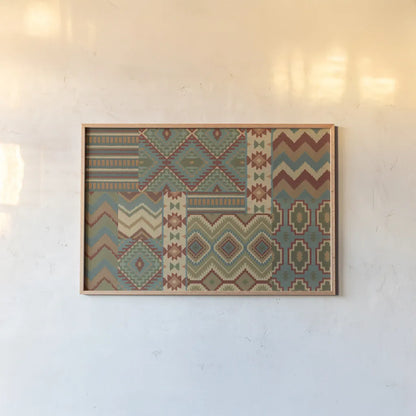 Country Mood I by James Wiens. shown as a paper print in a natural frame. Available as a archival giclee rolled canvas, fine art paper, or poster print. SKU 33363i.