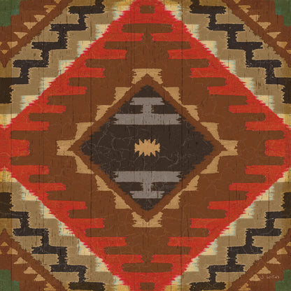 Country Mood Navajo Tile VIII by James Wiens. SKU 33360a. Archival Giclee Fine art print for wall decor.