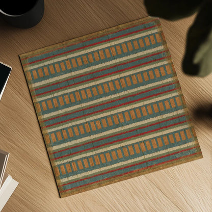 Country Mood Tile I - 12x12 by James Wiens. Shown as a detailed flat fine art print, highlighting archival giclee quality. Available as an archival giclee rolled canvas, fine art paper, or poster print. SKU 14591a.