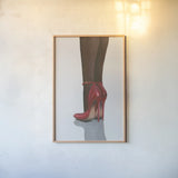 Divine I by James Wiens. shown as a paper print in a natural frame. Available as a archival giclee rolled canvas, fine art paper, or poster print. SKU 73887h.