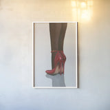 Divine I by James Wiens. shown as a paper print in a white frame. Available as a archival giclee rolled canvas, fine art paper, or poster print. SKU 73887h.