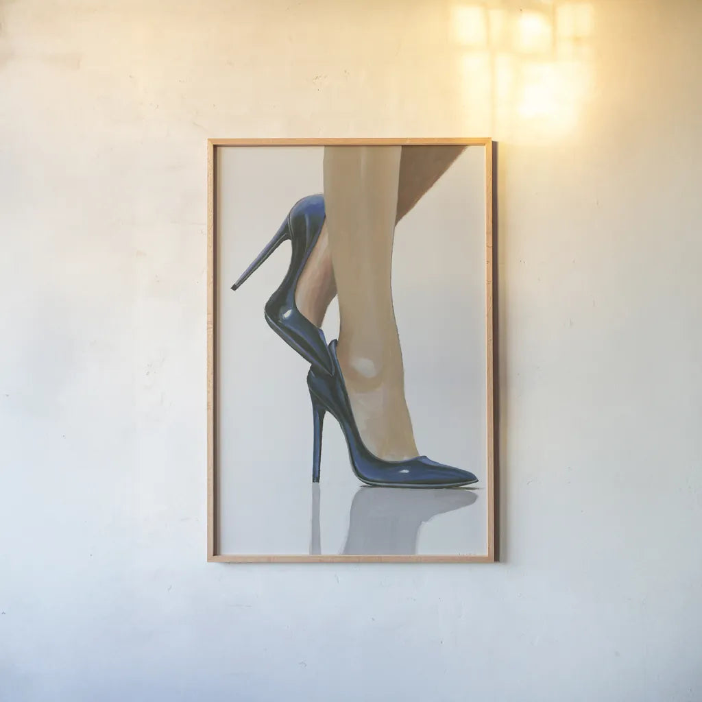 Divine II by James Wiens. shown as a paper print in a natural frame. Available as a archival giclee rolled canvas, fine art paper, or poster print. SKU 73888h.